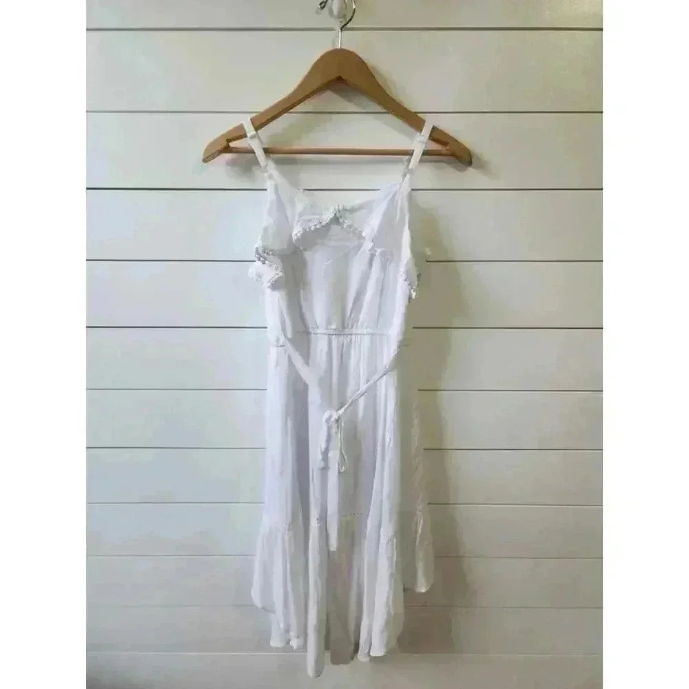 Disney D-Signed Girls Size M (10/12) White Hi-Low Princess Dress NWT